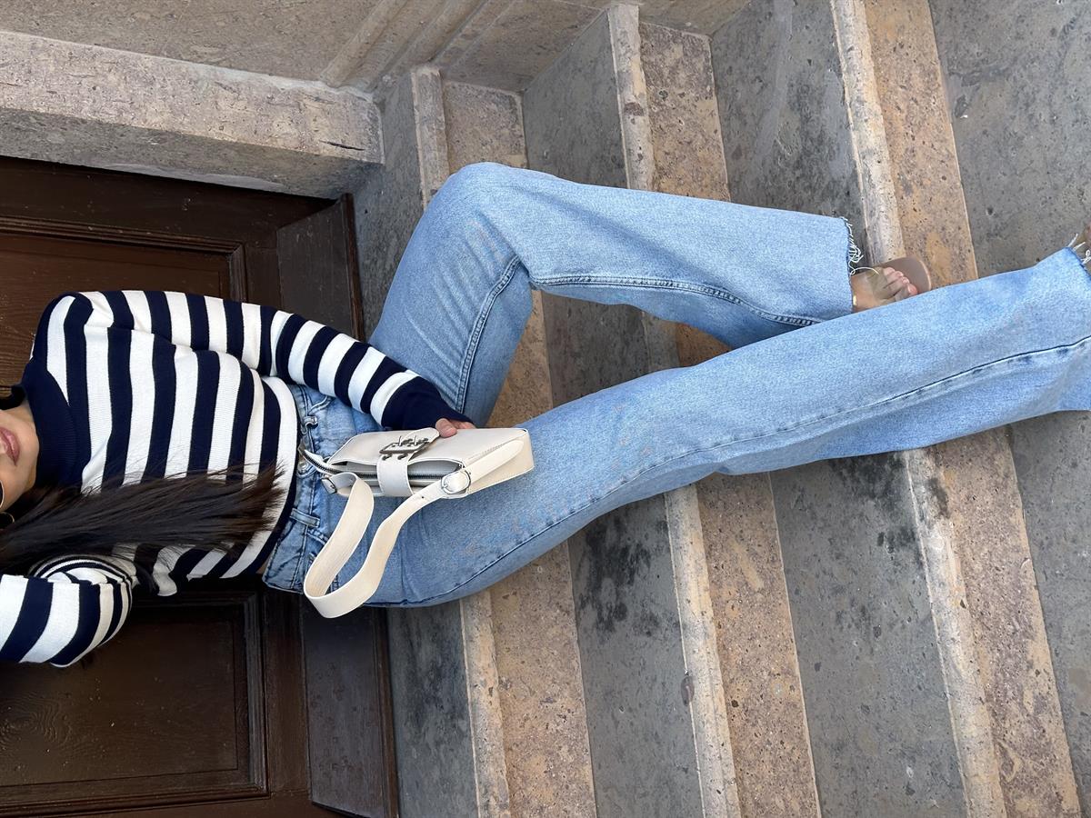 YÜKSEK BEL PALAZZO JEAN