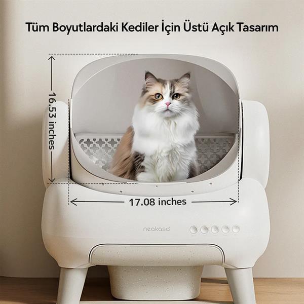 Neakasa Üstü Açık Akıllı Tuvalet Beyaz