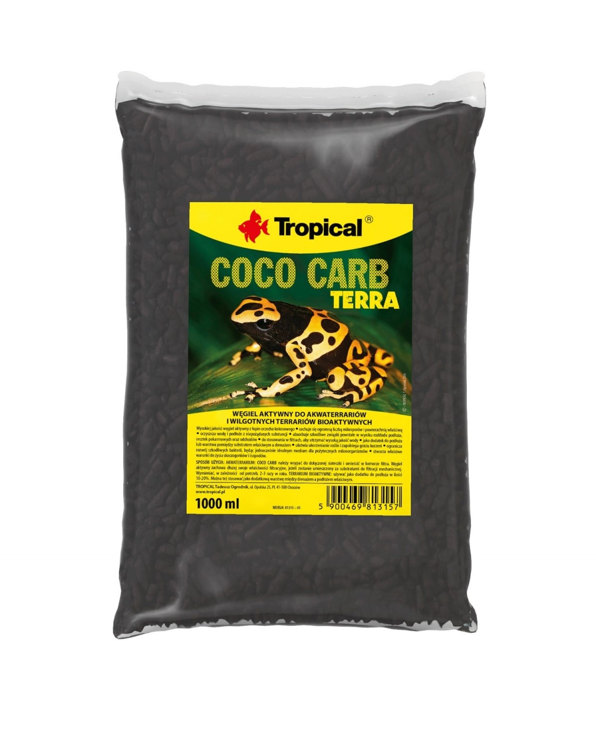 Tropical Coco Carb Terra 1Lt/420Gr Filtre Malzemesi