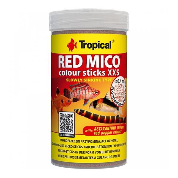Tropical Red Mico Colour Sticks XXS 100ml/50Gr