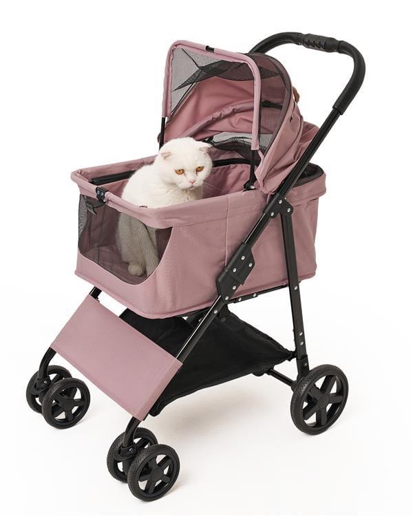 Zampa Albon Kedi & Köpek Arabası Pembe 53X77X100cm