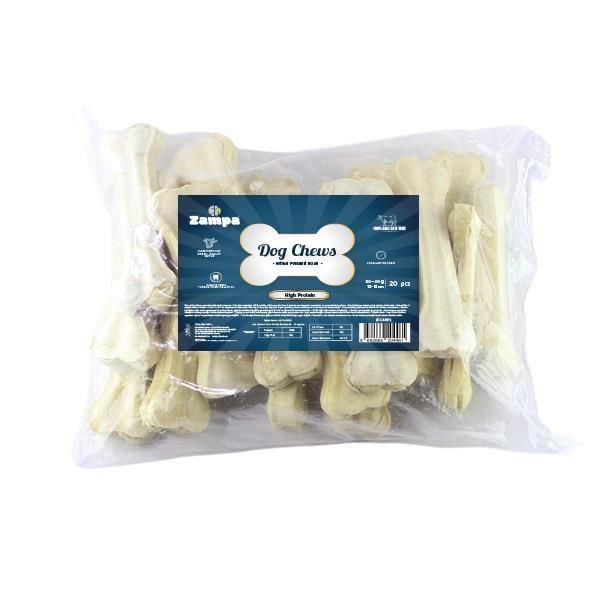 Zampa Beyaz Press Kemik Köpek Ödülü 20 li 50-55g