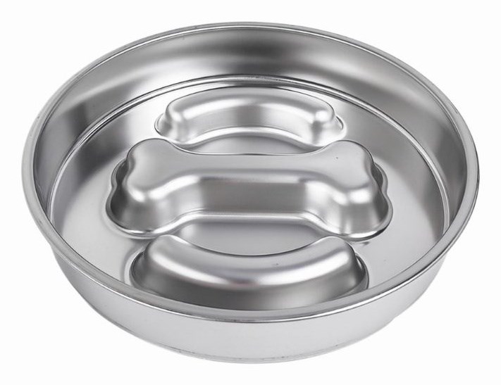 Aquax Obez Kemik Çelik Mama  Kabı 22 cm - Kedi Mama ve Su Kapları