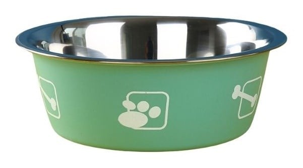 Aquax    Renkli  Çelik   Mama  ve  Su  Kabı 11 cm - Kedi Mama ve Su Kapları