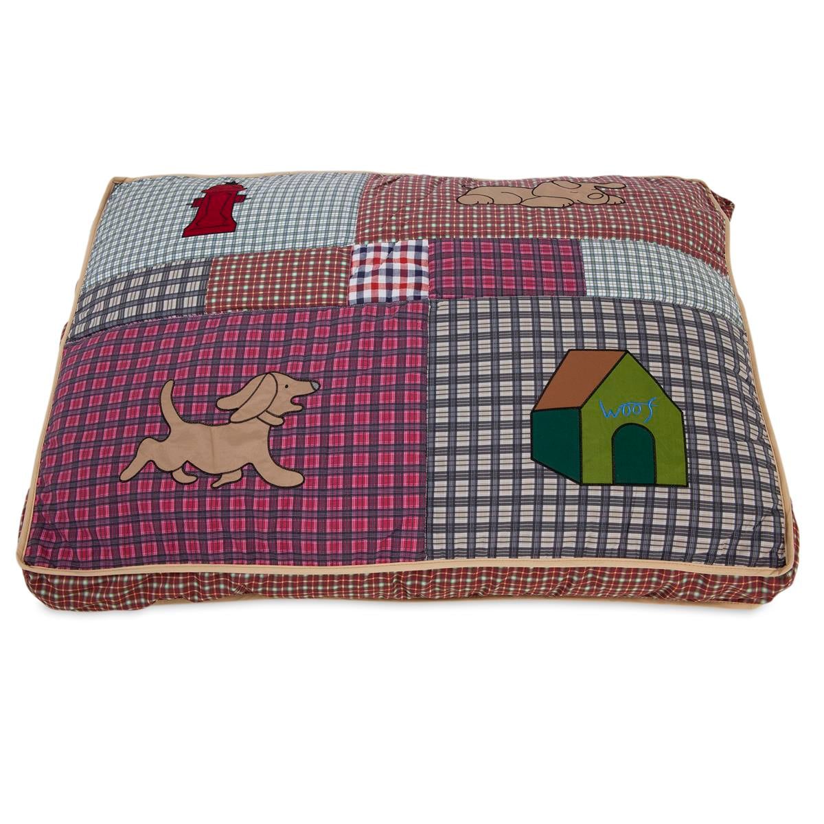 Aspen Pet Novelty Kapitone Köpek Yatağı (102x76cm)