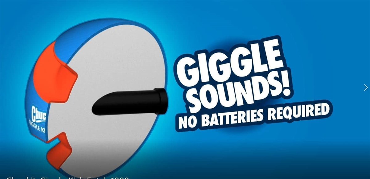 Chuckit! Giggle Kick Fetch Sesli Köpek Oyuncağı