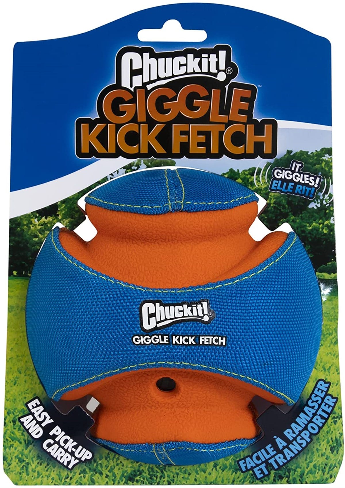 Chuckit! Giggle Kick Fetch Sesli Köpek Oyuncağı