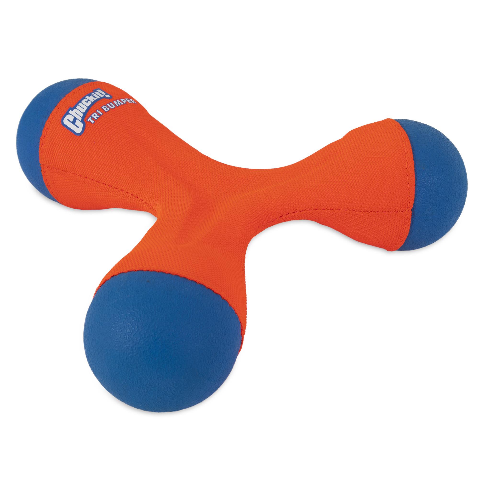 Chuckit! Tri-Bumper Suda Batmayan 3 Kollu Köpek Oyuncağı (Büyük Boy)