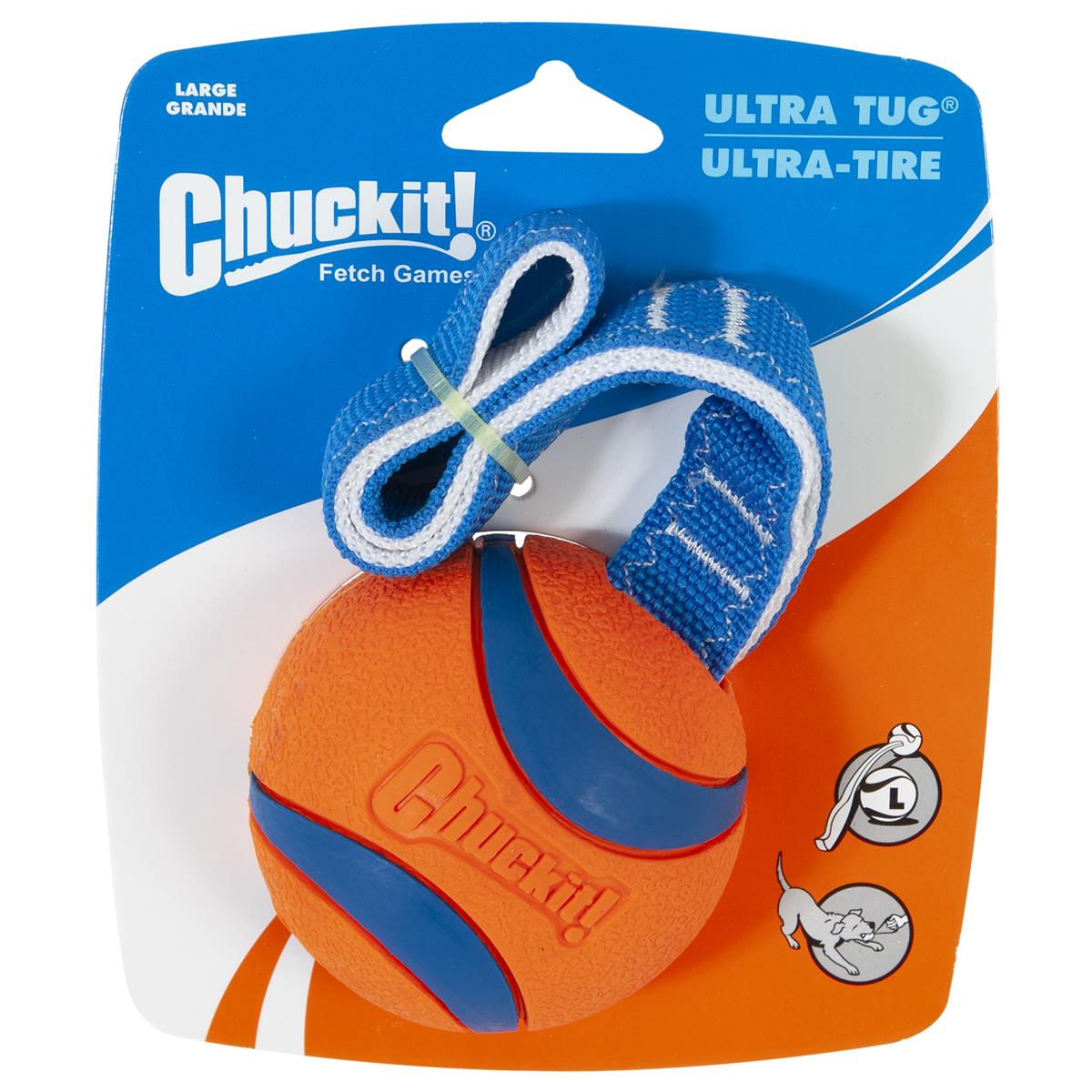 Chuckit! Ultra Tug Köpek Çekiştirme Topu (Büyük Boy)
