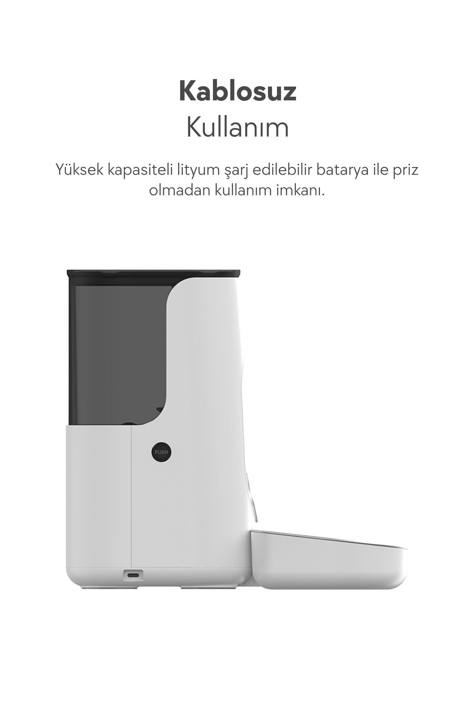 Dogness Rover App Kontrollü Çelik Mama Kabı 4L
