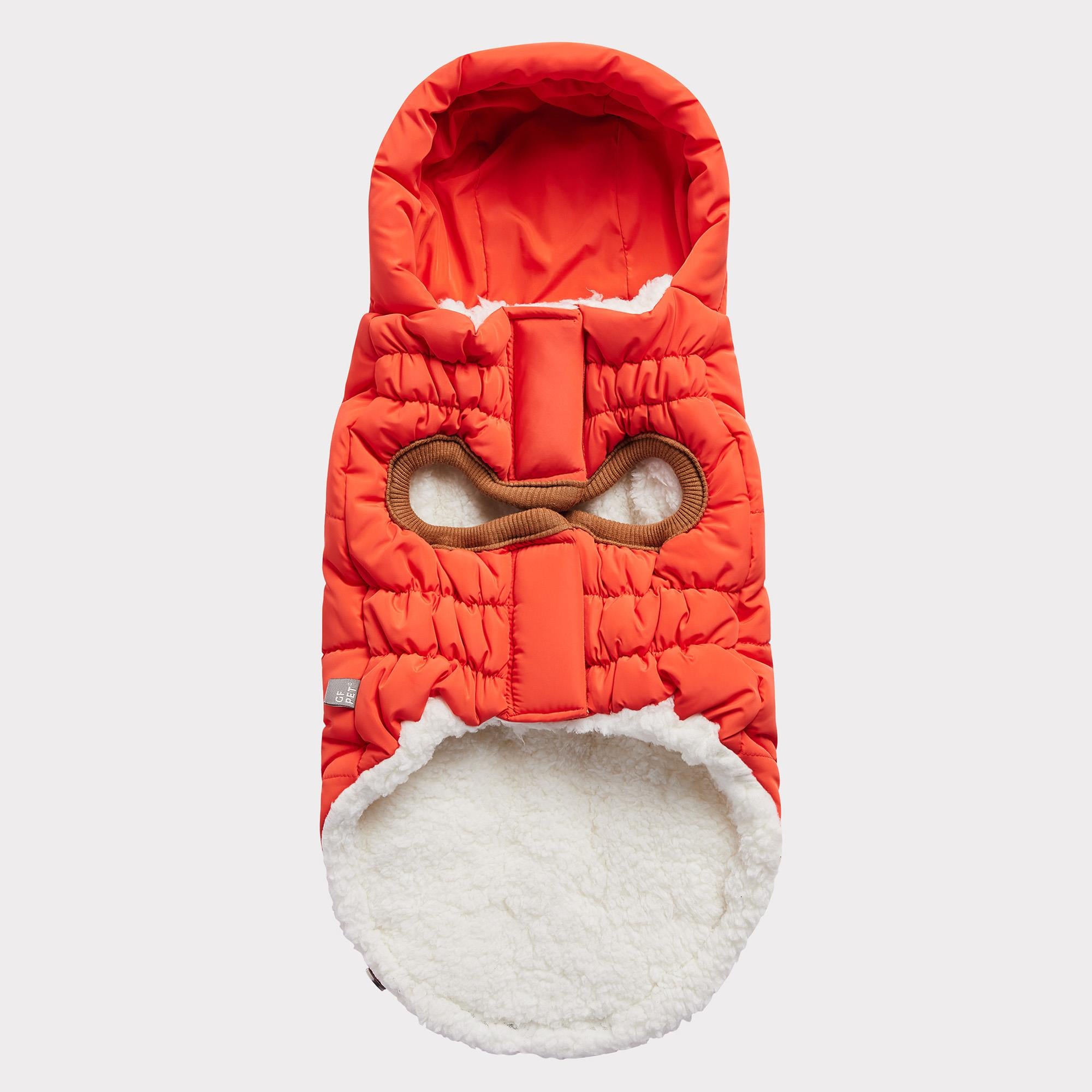 GF PET Super Puff Parka Köpek Montu - Turuncu