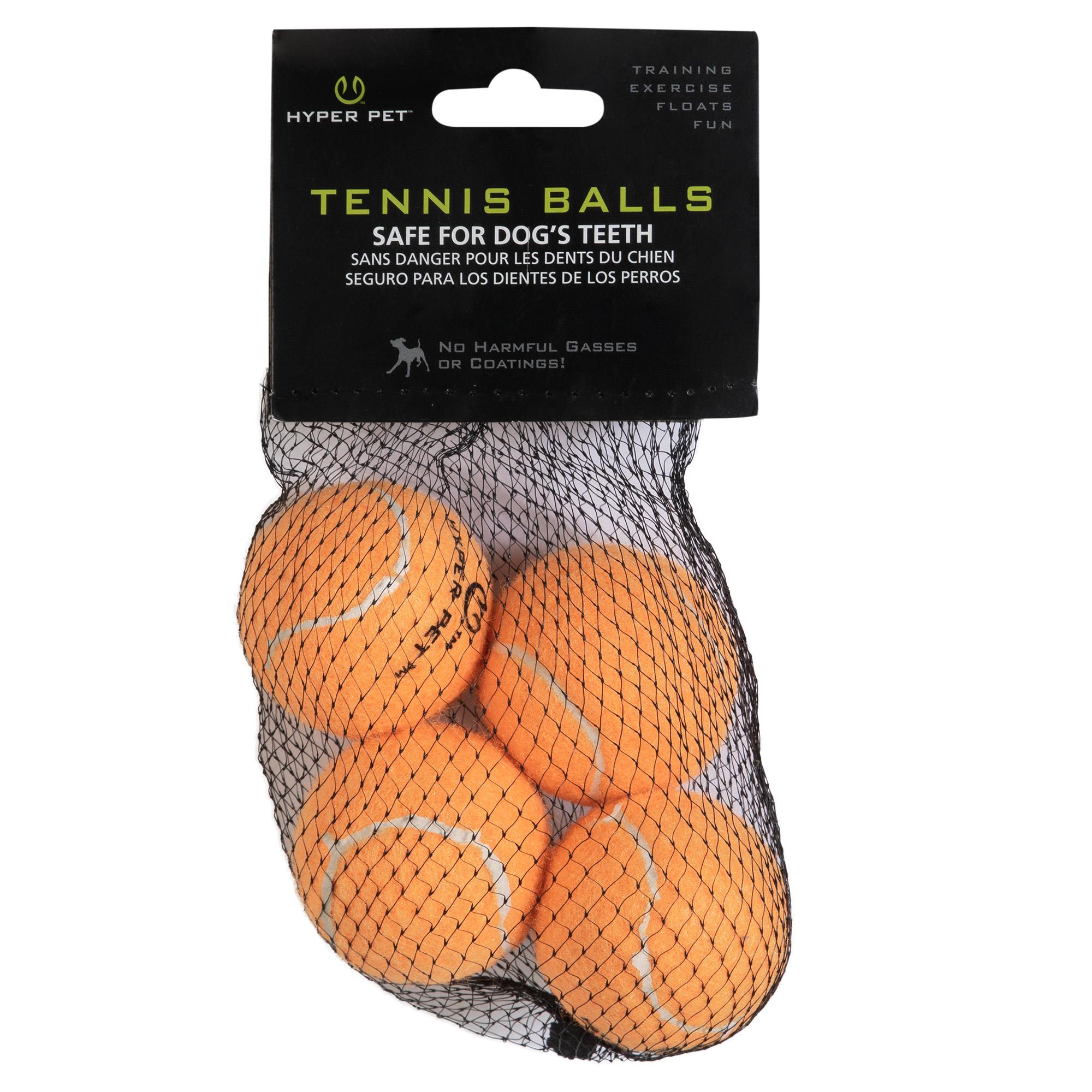 Hyper Pet 4'lü Turuncu Tenis Topu (Küçük Boy)