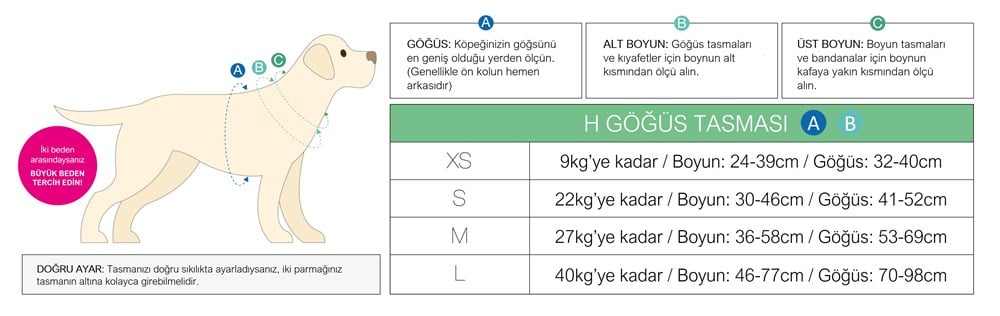 Max & Molly Black Sheep Köpek Göğüs Tasması