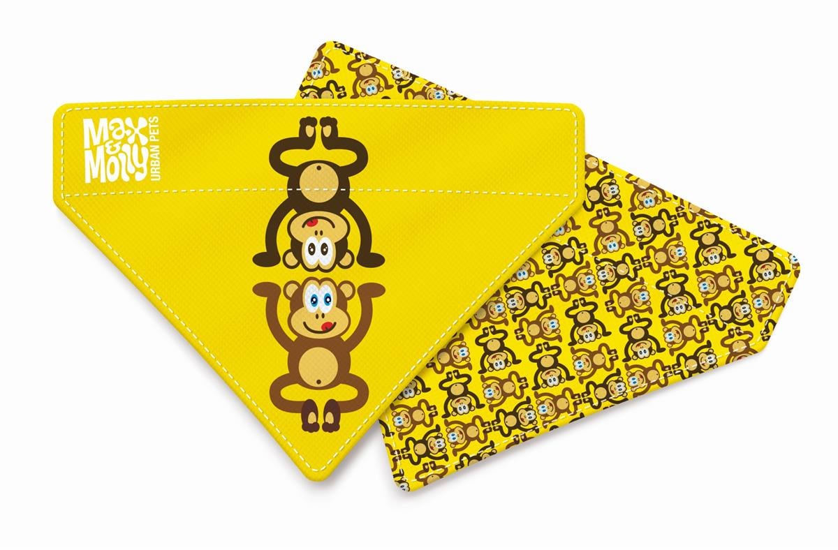 Max & Molly Monkey Maniac Bandana