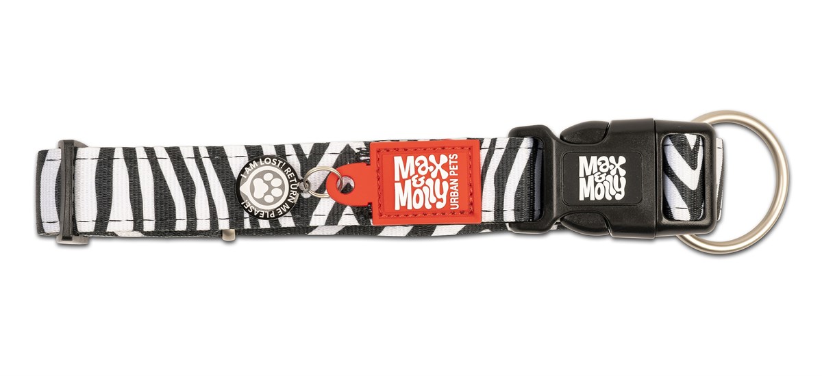 Max & Molly Zebra Smart ID Köpek Boyun Tasması