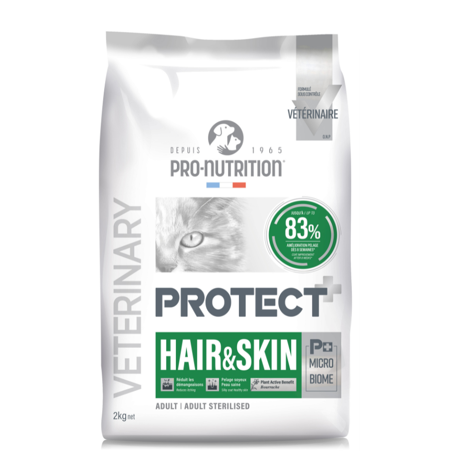 Pro Nutrition Protect Veterinary Tüy ve Cilt Bakımı Kedi Maması 2KG - Veteriner Diyet Kedi Mamaları