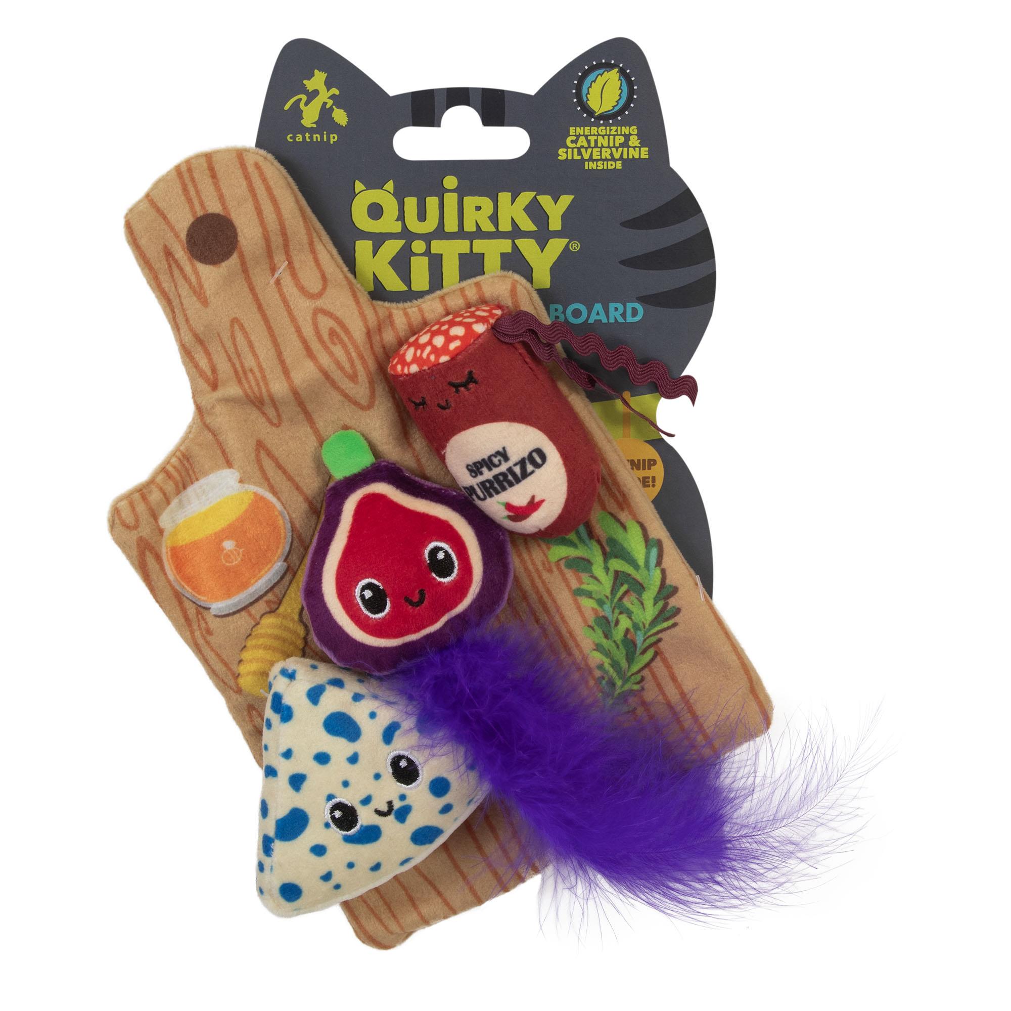 Quirky Kitty Charcuterie Board Kedi Oyun Matı