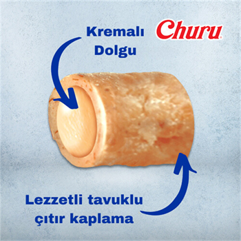 Ciao Churu Bites Tavuk Sargılı , Ton Balıklı ve Somonlu Kedi Ödül Maması 3 x 10 Gr
