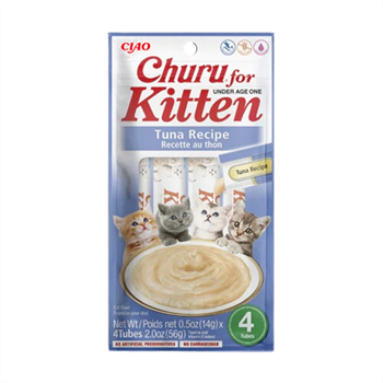 Ciao Churu Yavru Kediler İçin Tuna Balıklı Krema Ödül Maması