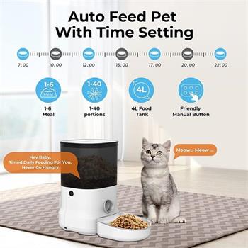 Dogness Otomatik Mama Kabı 35 x 20 x 32 (4 Litre)