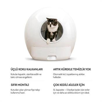 ELS Pet Otomatik Kedi Tuvaleti