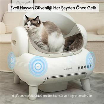 Neakasa Üstü Açık Akıllı Tuvalet Beyaz