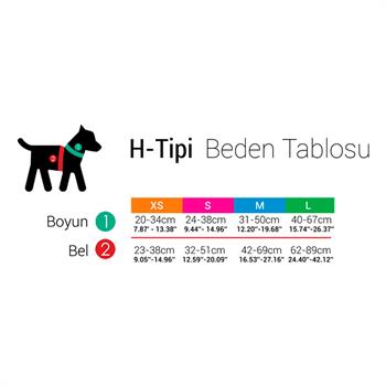 Tailpetz H-Tipi Göğüs Tasması