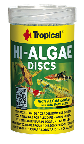 Tropical Hi Algae Discs 100ml/60G