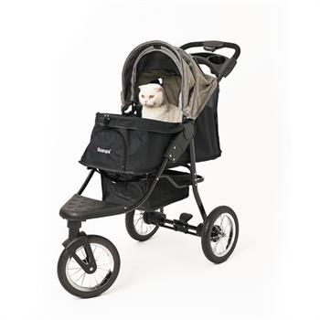 Zampa Ricciardo Kedi & Köpek Arabası Gri 54X104X101cm