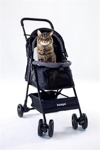 Zampa Showtime Kedi & Köpek Arabası Siyah, 42x69.5x88cm