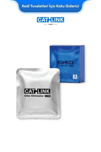 CATLINK Tüm Kedi Tuvaletleri İçin C70 Koku Giderici, 3lü Paket