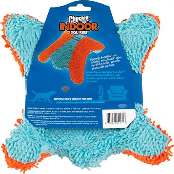 Chuckit! Indoor Squirrel Eve Özel Yumuşak Köpek Oyuncağı