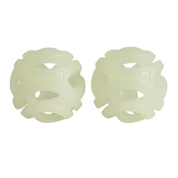 Chuckit! Max Glow Air Fetch Gece Parlayan Köpek Oyun Topu 2li Paket (Küçük Boy)