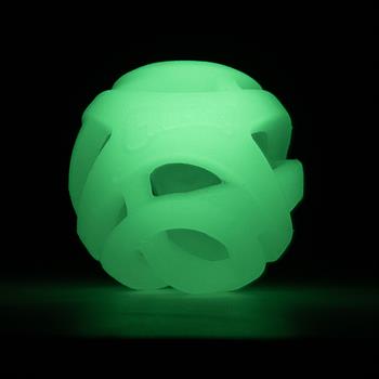 Chuckit! Max Glow Air Fetch Gece Parlayan Köpek Oyun Topu (Orta Boy)