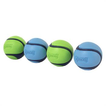 Chuckit! Sniff Fetch Kokulu Köpek Oyun Topu 4'lü Kutulu Set (Orta Boy) - Oyun Topları ve Frizbiler