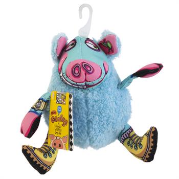 Fat Cat Gruntleys Sesli Peluş Köpek Oyuncağı