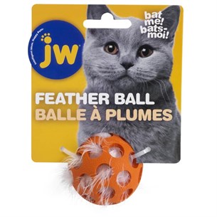 JW Cataction Tüylü Kedi Oyun Topu