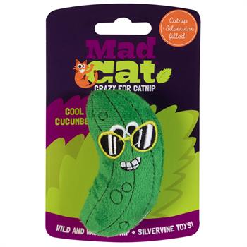 Mad Cat Cool Cucumber Kedi Otlu ve Matatabili Kedi Oyuncağı - Kumaş ve Peluş Oyuncaklar