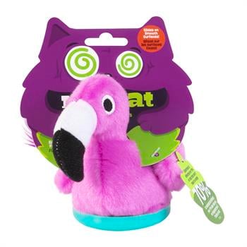 Mad Cat Sassy Flamingo Kedi Otlu ve Matatabili Kedi Oyuncağı - Kumaş ve Peluş Oyuncaklar