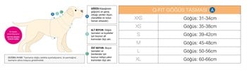 Max & Molly Matrix Orange Q-Fit Köpek Göğüs Tasması