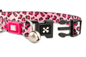 Max & Molly Smart ID Leopard Pink Kedi Boyun Tasması