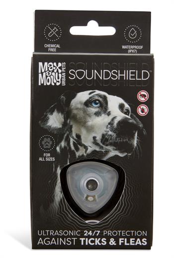 Max & Molly Soundshield Ultrasonik Pire ve Kene Kovucu Tasma - Siyah