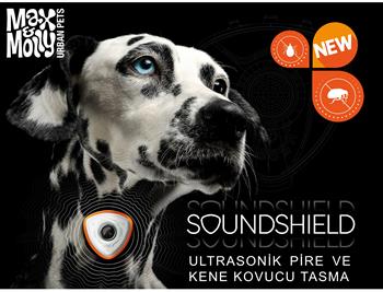 Max & Molly Soundshield Ultrasonik Pire ve Kene Kovucu Tasma - Siyah