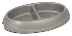 Petmate Double Diner Ultra Hafif Mama ve Su Kabı (Küçük)