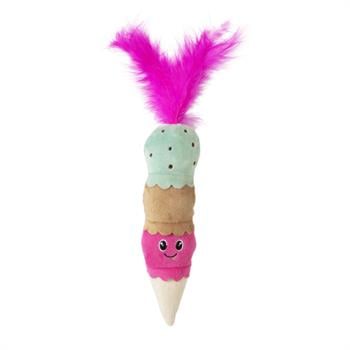 Quirky Kitty Ice Cream Kicker Matatabili Hışırtılı Kedi Oyuncağı  - Kumaş ve Peluş Oyuncaklar