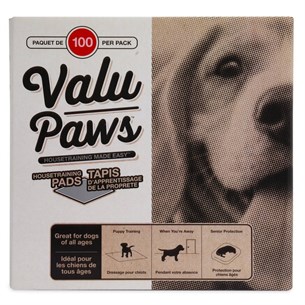 ValuPaws Köpek Tuvalet Eğitim Pedi (100lü)