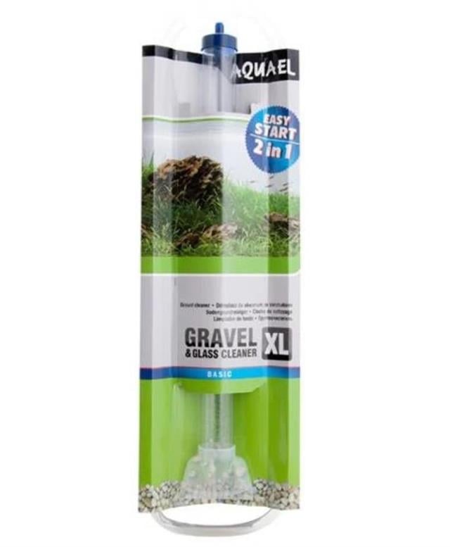 Aquael Akvaryum Kum Dip Sifonu ve Cam Temizleyici XL 665MM