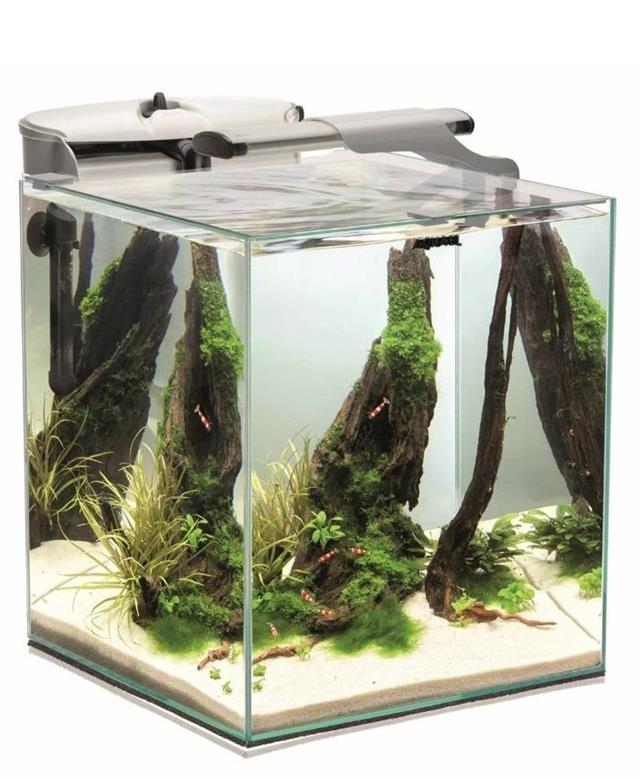 Aquael Fish&Shrimp Akvaryum Seti Smart Duo 35 Siyah