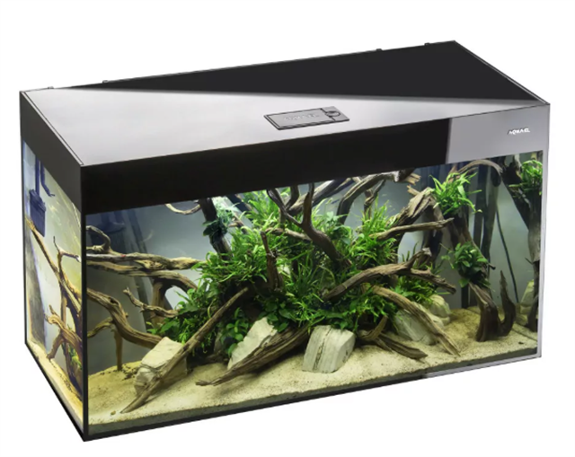 Aquael Glossy ST Akvaryum Seti 120 D&N Siyah