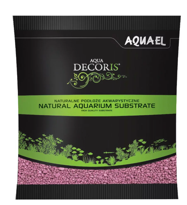 Aquael Gravel Decoris Pembe Kum 1KG